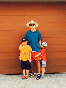 下野宏明さん（メンズ・181cm）の夏コーディネート