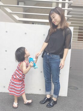 「Little Marc Jacobs（リトルマークジェイコブス）のアイテム（ワンピース/ドレス）」を使った、hanaさん（キッズ・90cm）の夏コーディネート