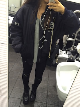 「ベンツ」｜和葉さん（レディース・153cm）の秋コーディネート