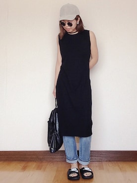  H A L .さん（レディース・159cm）の夏コーディネート