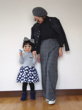  H A L .さん（レディース・159cm）の秋コーディネート