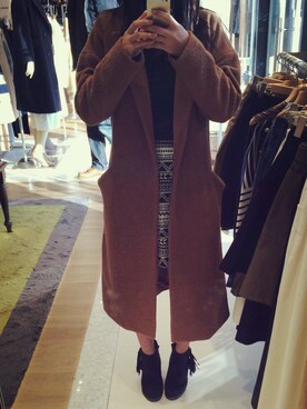 AYANOさん（レディース・158cm）の冬コーディネート