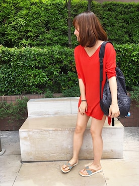 「orange」｜miwaさん（レディース・155cm）の春コーディネート