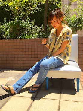 「ハワイ」｜miwaさん（レディース・155cm）の夏コーディネート