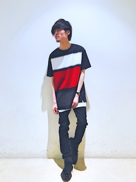 KOU SUEMATSUさん（メンズ・172cm）の春コーディネート