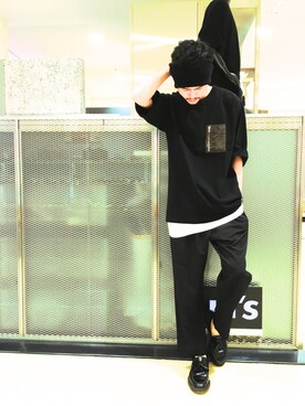 KOU SUEMATSUさん（メンズ・172cm）の夏コーディネート