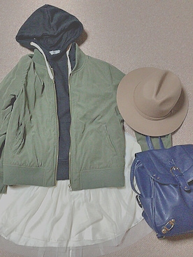 「Retro Grade（レトログレード）のアイテム」を使った、あーやんさん（レディース・156cm）の冬コーディネート