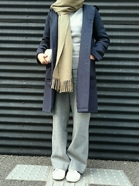 「ハイク」｜「アイテム（ジャケット/アウター）」を使った、takoechanさん（レディース・158cm）の冬コーディネート