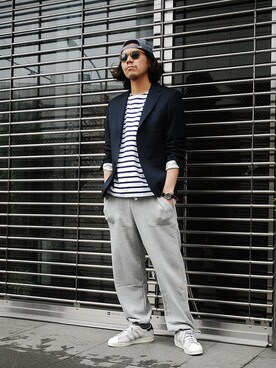 Lafayette CREWさん（メンズ・176cm）の春コーディネート