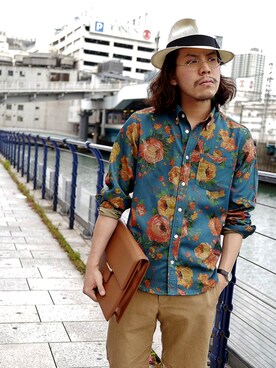 Lafayette CREWさん（メンズ・176cm）の春コーディネート