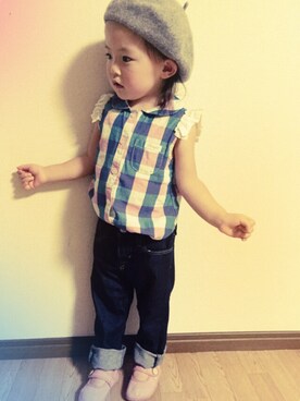 hiiiintさん（キッズ・90cm）の夏コーディネート