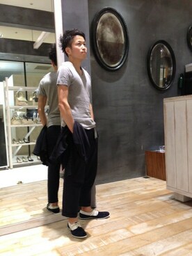 ジョータローさん（メンズ・166cm）の夏コーディネート