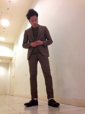 ジョータローさん（メンズ・166cm）の秋コーディネート