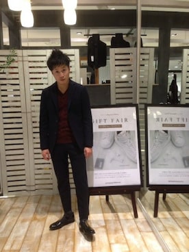 ジョータローさん（メンズ・166cm）の冬コーディネート