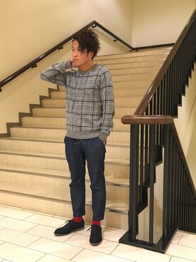 ジョータローさん（メンズ・169cm）の秋コーディネート