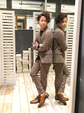 ジョータローさん（メンズ・169cm）の秋コーディネート