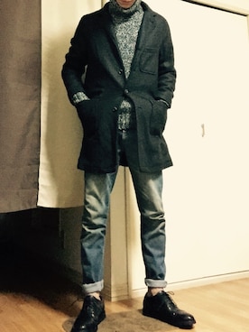 コタロウさん（メンズ・173cm）の冬コーディネート