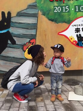 CHIHARUさん（レディース・158cm）の秋コーディネート