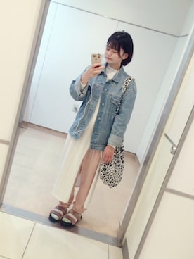 「黒髪ショート」｜「アイテム（ジャケット/アウター）」を使った、きみかさん（レディース・154cm）の秋コーディネート