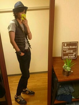 syuhiroさん（メンズ・175cm）の春コーディネート