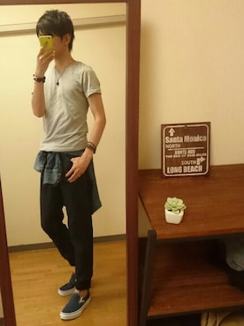 syuhiroさん（メンズ・175cm）の夏コーディネート