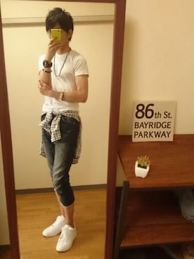syuhiroさん（メンズ・175cm）の夏コーディネート