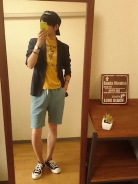 syuhiroさん(メンズ・175cm)の夏コーディネート
