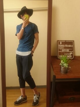 syuhiroさん（メンズ・175cm）の夏コーディネート