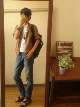 syuhiroさん（メンズ・175cm）の夏コーディネート