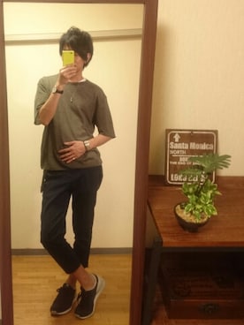 「シルバーバングル」｜syuhiroさん（メンズ・175cm）の夏コーディネート