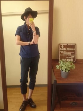 「シルバーバングル」｜syuhiroさん（メンズ・175cm）の秋コーディネート