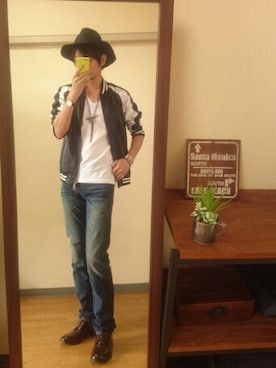 「green（グリーン）のアイテム」を使った、syuhiroさん（メンズ・175cm）の秋コーディネート