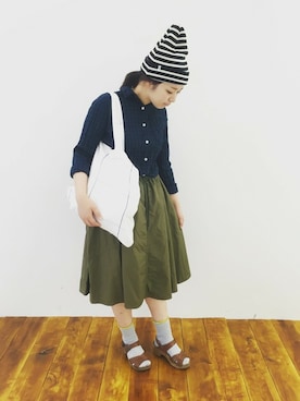 「フェリシモキッズ（フェリシモキッズ）のアイテム」を使った、フェリシモキッズさん（レディース・158cm）の夏コーディネート