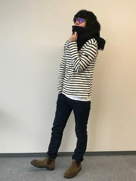 「フェリシモキッズ（フェリシモキッズ）のアイテム」を使った、フェリシモキッズさん（メンズ・175cm）の冬コーディネート
