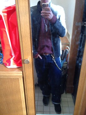 しゅんぞーさん（メンズ・170cm）の冬コーディネート