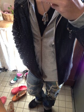 しゅんぞーさん（メンズ・170cm）の冬コーディネート