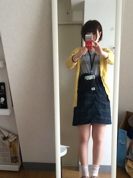 「CHUMS（チャムス）のアイテム（財布/小物）」を使った、pock©さん（レディース・152cm）の秋コーディネート