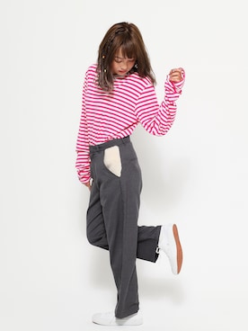 「DING（ディング）のアイテム」を使った、DING_officialさん（レディース・156cm）の夏コーディネート