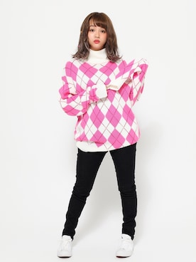 「DING（ディング）のアイテム」を使った、DING_officialさん（レディース・156cm）の秋コーディネート