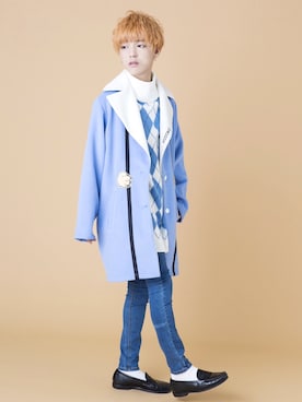 「DING（ディング）のアイテム」を使った、DING_officialさん（メンズ・170cm）の秋コーディネート