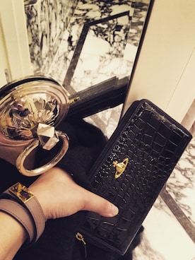 「MCM（エムシーエム）のアイテム（アクセサリー）」を使った、eggさん（レディース・163cm）の春コーディネート