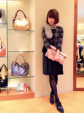 「KATHARINE ROSS（キャサリンロス）のアイテム（その他シューズ）」を使った、shokoさん（レディース・165cm）の秋コーディネート