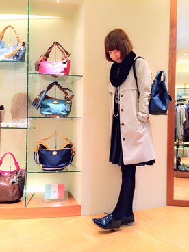 「KATHARINE ROSS（キャサリンロス）のアイテム（その他シューズ）」を使った、shokoさん（レディース・165cm）の秋コーディネート
