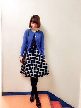 「KATHARINE ROSS（キャサリンロス）のアイテム（ブーティ）」を使った、shokoさん（レディース・165cm）の冬コーディネート