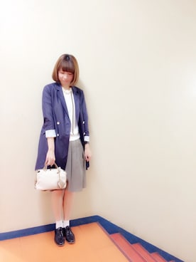 「KATHARINE ROSS（キャサリンロス）のアイテム（その他アウター）」を使った、shokoさん（レディース・165cm）の冬コーディネート