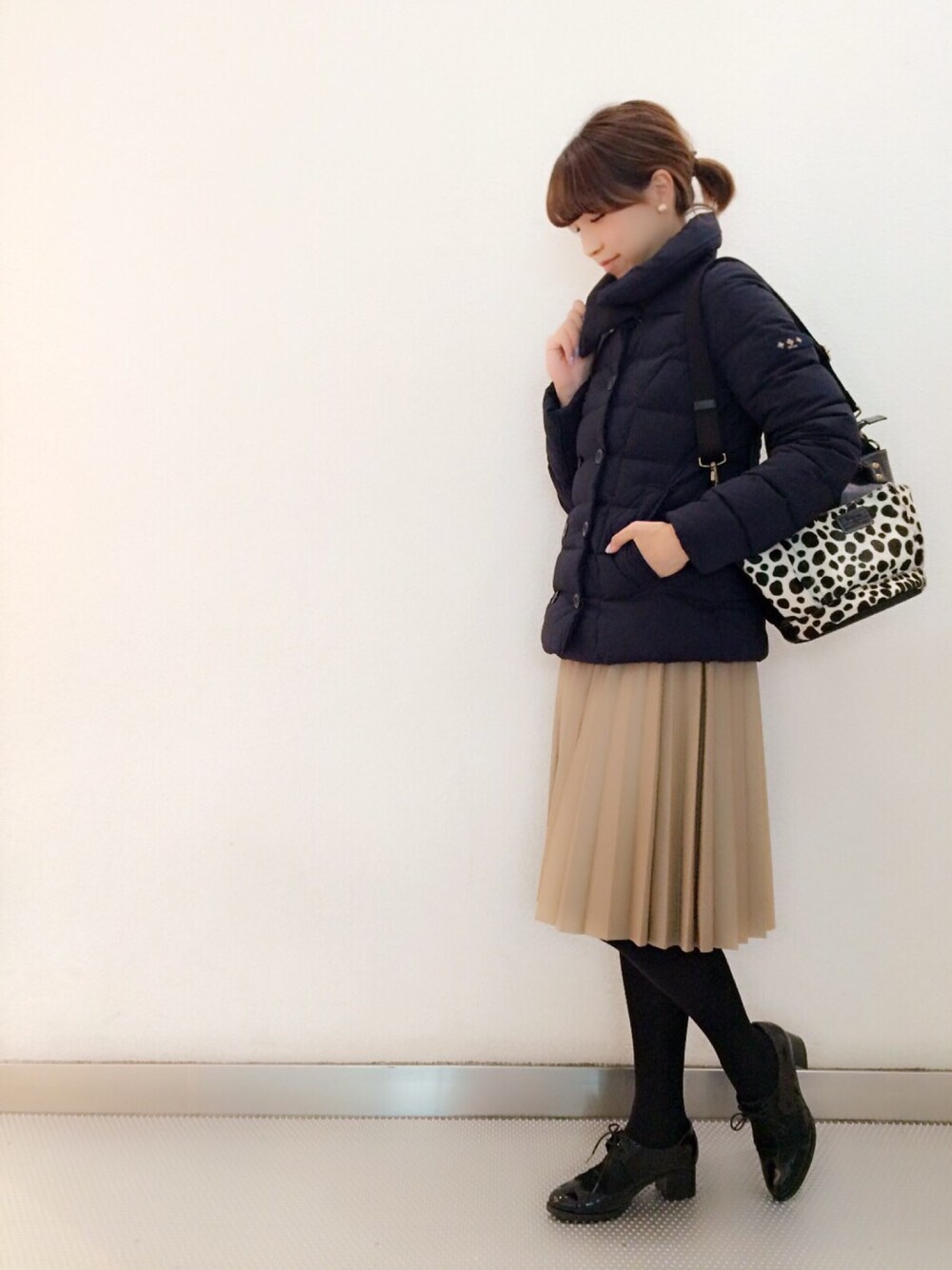 shokoさんの「【KATHARINE ROSS】 VERY11月号掲載 フェイクレザープリーツスカート（KATHARINE ROSS）」を使ったコーディネート