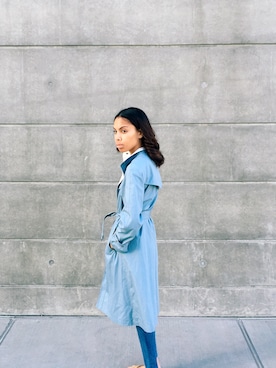 「TrenchCoats_TBrand」｜Shannon さん（レディース・173cm）の秋コーディネート