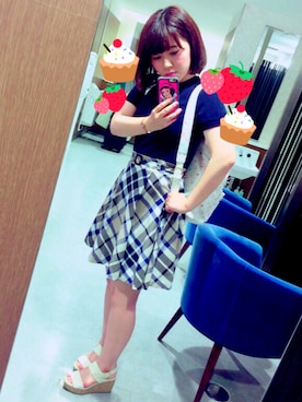 AYAKA ✩さん（レディース・156cm）の夏コーディネート