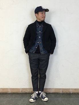 masudaryusukeさん（メンズ・171cm）の冬コーディネート