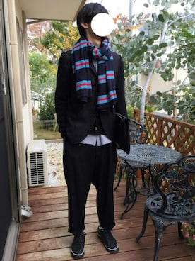 COMME des GARCONS HOMME deuxマフラー COMME des GARCONS HOMME [ コムデギャルソン オム] エステル